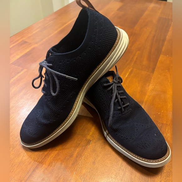 Navy Cole Haan Grand Evolution Stitchlite Oxford - Picture 2 of 10
